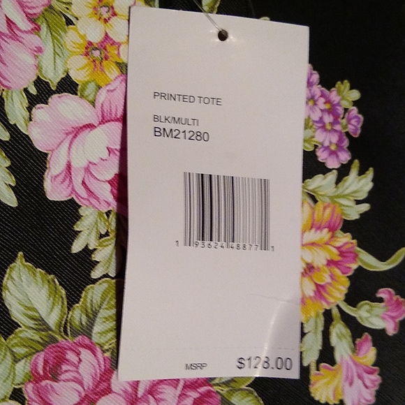 Betsey Johnson Tote with bonus wristlet - Picture 3 of 5